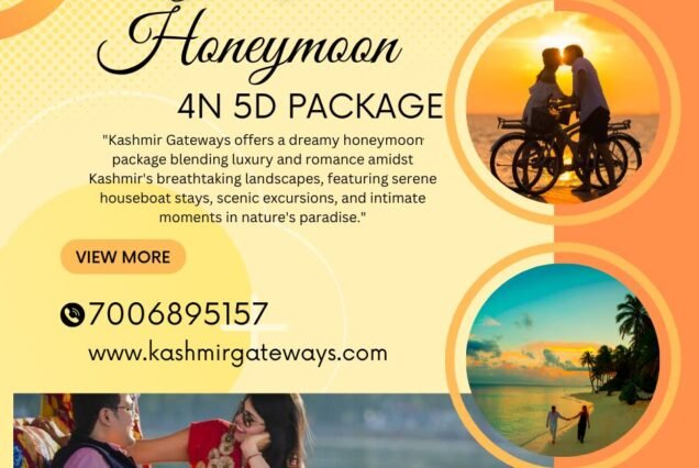 Kashmir honeymoon package by kashmir gateways